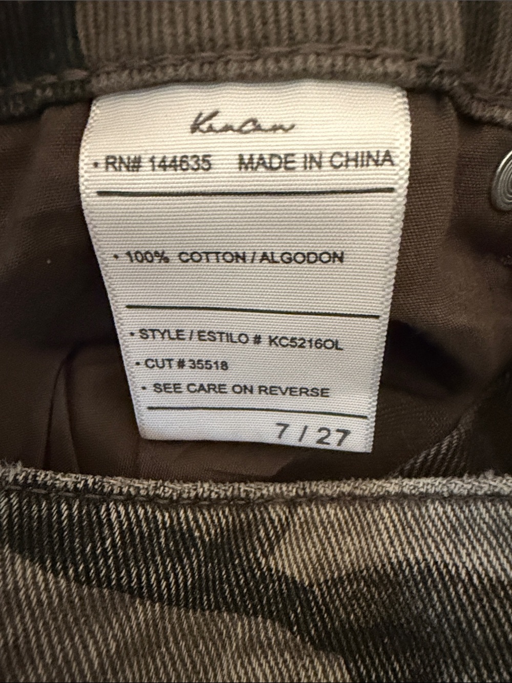 KanCan Camo Jeans - Picture 12 of 13